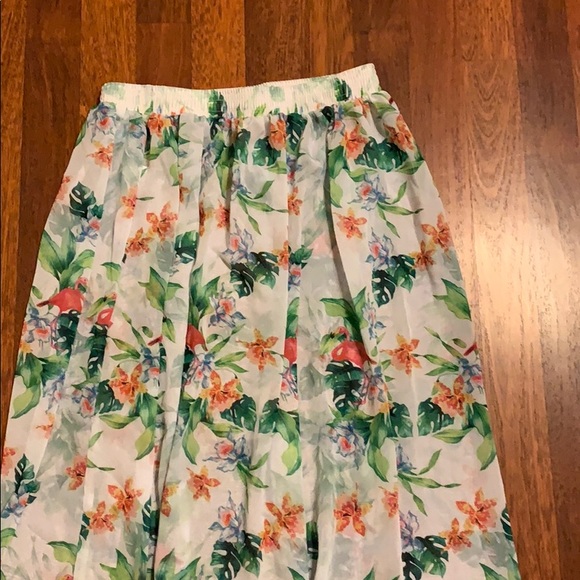 Women’s American Apparel Tropical Long skirt size M/L - Picture 3 of 7